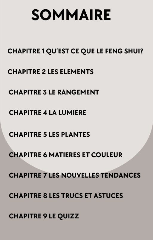 E-BOOK • Le Feng Shui chez toi