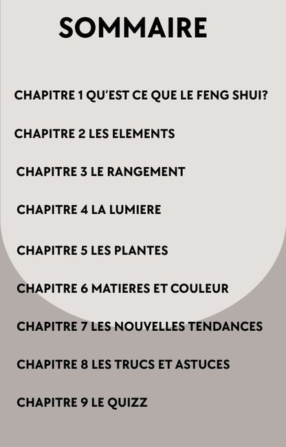 E-BOOK • Le Feng Shui chez toi